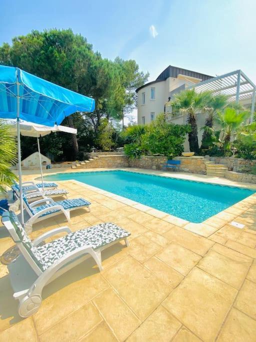 Atlantide - Somptueuse Villa Classee 4 Etoiles - Saint-Clair - Vue Exceptionnelle - Piscine 세테 외부 사진