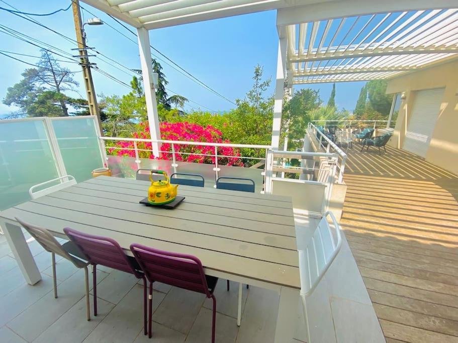 Atlantide - Somptueuse Villa Classee 4 Etoiles - Saint-Clair - Vue Exceptionnelle - Piscine 세테 외부 사진