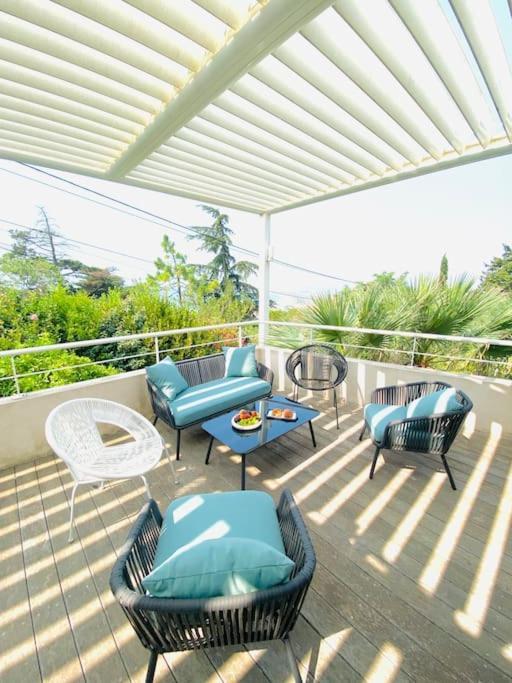 Atlantide - Somptueuse Villa Classee 4 Etoiles - Saint-Clair - Vue Exceptionnelle - Piscine 세테 외부 사진