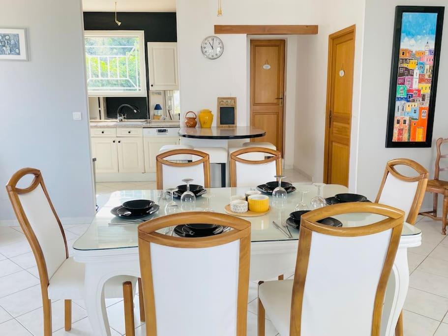 Atlantide - Somptueuse Villa Classee 4 Etoiles - Saint-Clair - Vue Exceptionnelle - Piscine 세테 외부 사진