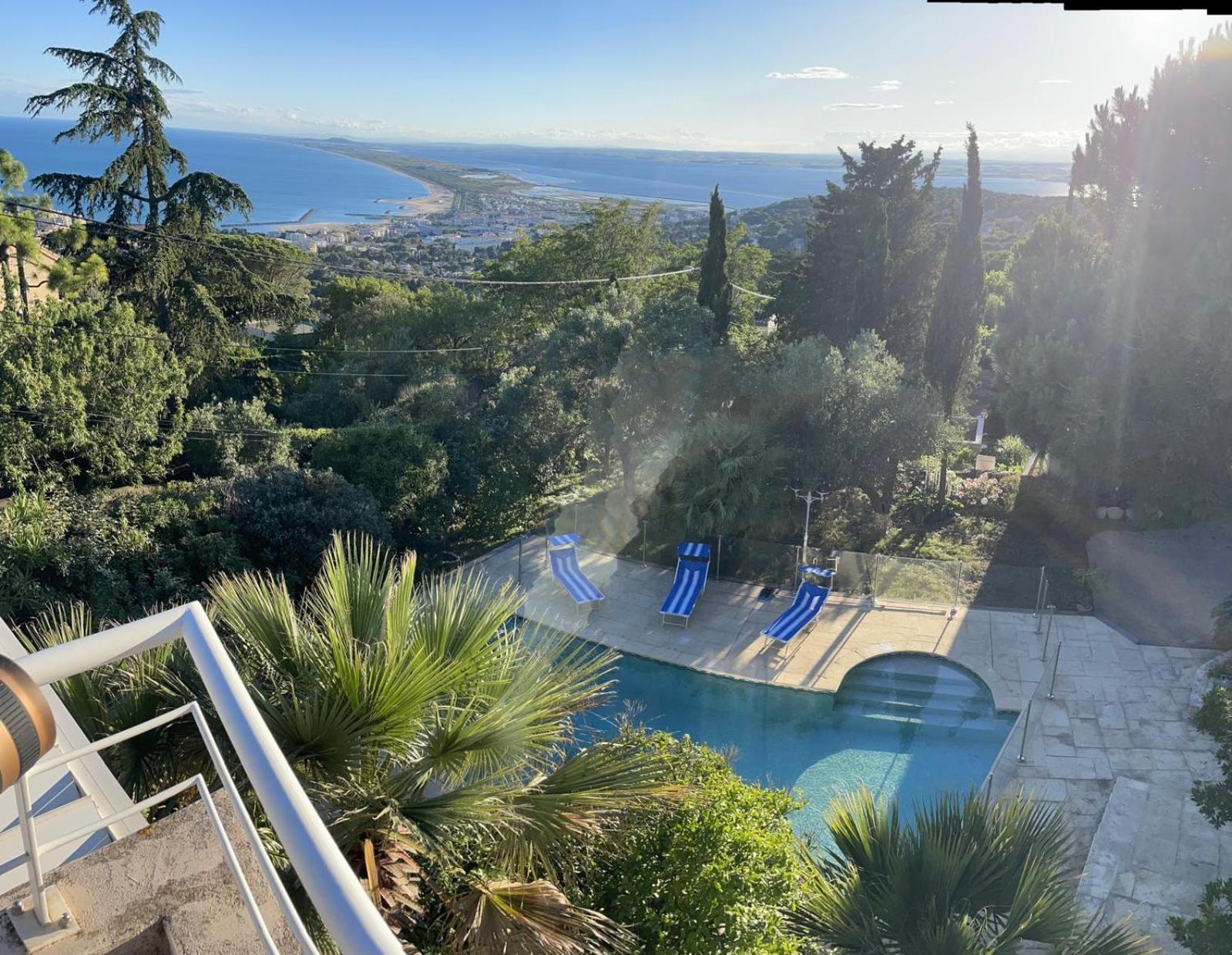 Atlantide - Somptueuse Villa Classee 4 Etoiles - Saint-Clair - Vue Exceptionnelle - Piscine 세테 외부 사진