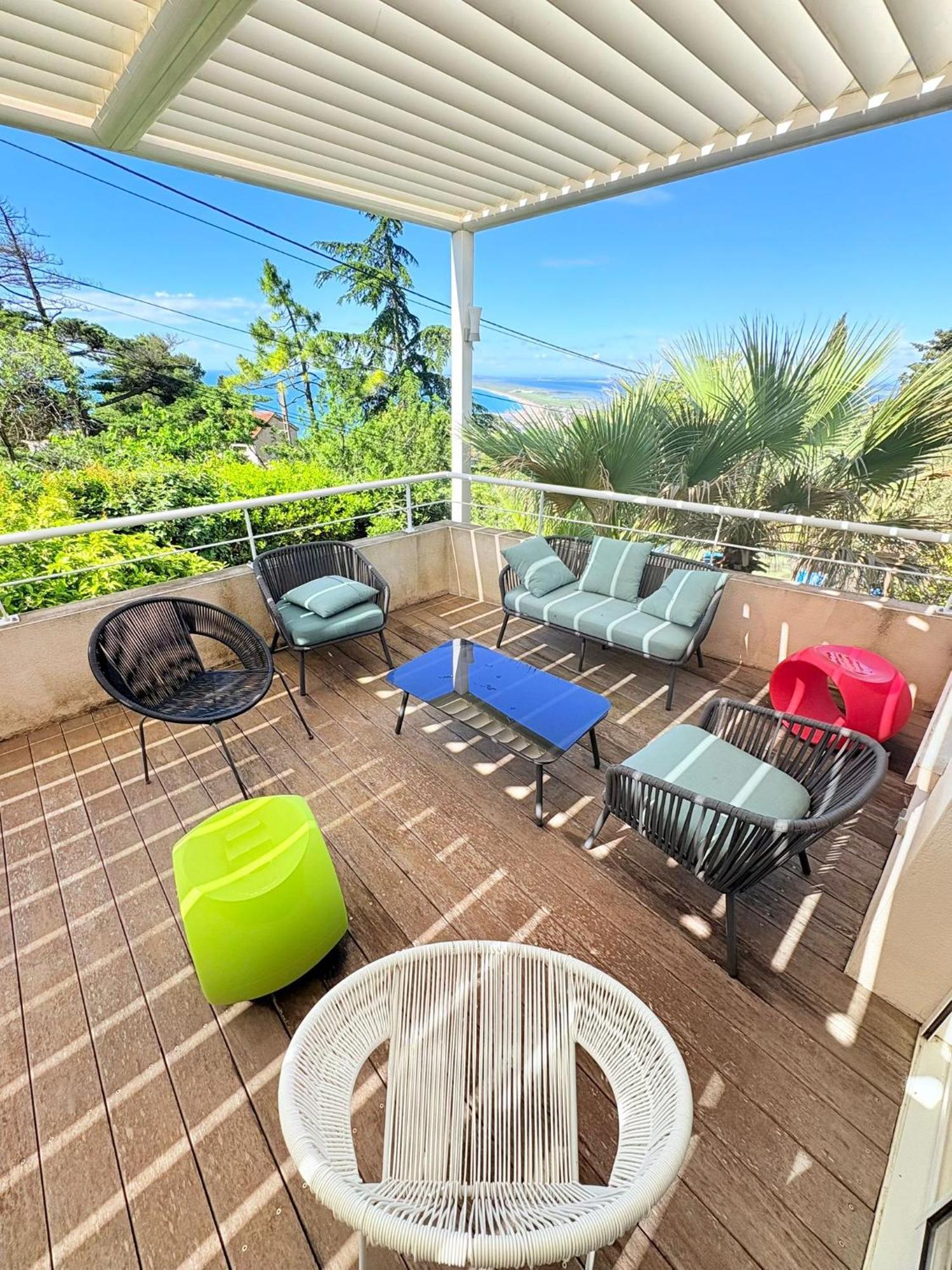 Atlantide - Somptueuse Villa Classee 4 Etoiles - Saint-Clair - Vue Exceptionnelle - Piscine 세테 외부 사진