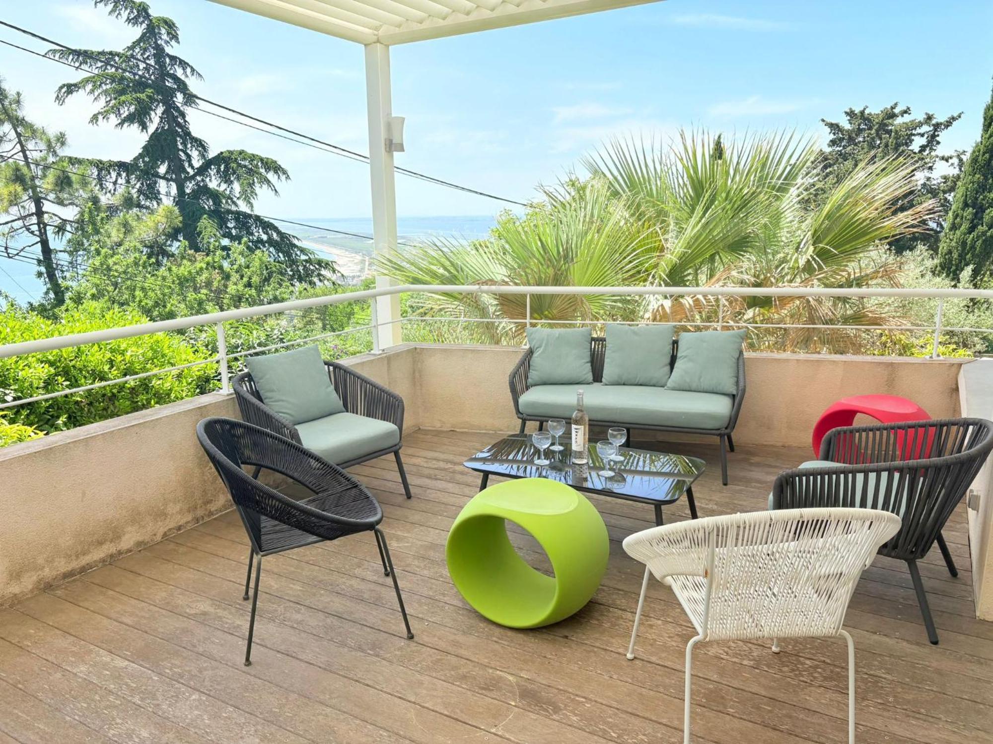 Atlantide - Somptueuse Villa Classee 4 Etoiles - Saint-Clair - Vue Exceptionnelle - Piscine 세테 외부 사진