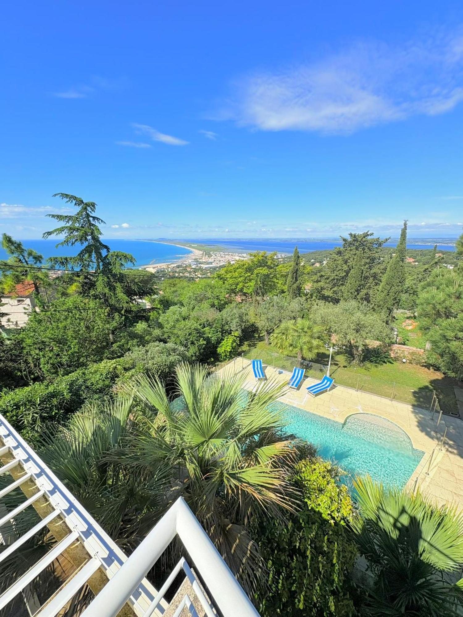Atlantide - Somptueuse Villa Classee 4 Etoiles - Saint-Clair - Vue Exceptionnelle - Piscine 세테 외부 사진